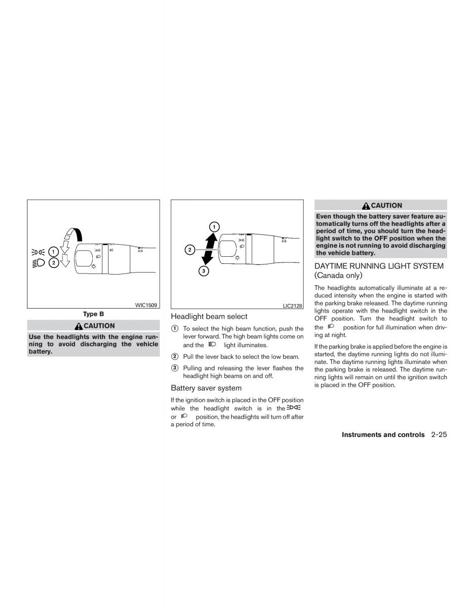 Nissan Note II 2 E12 owners manual / page 100