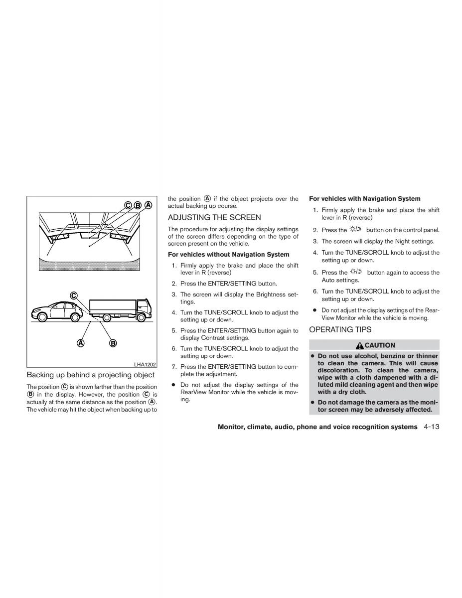 Nissan Note II 2 E12 owners manual / page 160