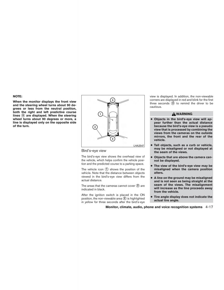 Nissan Note II 2 E12 owners manual / page 164