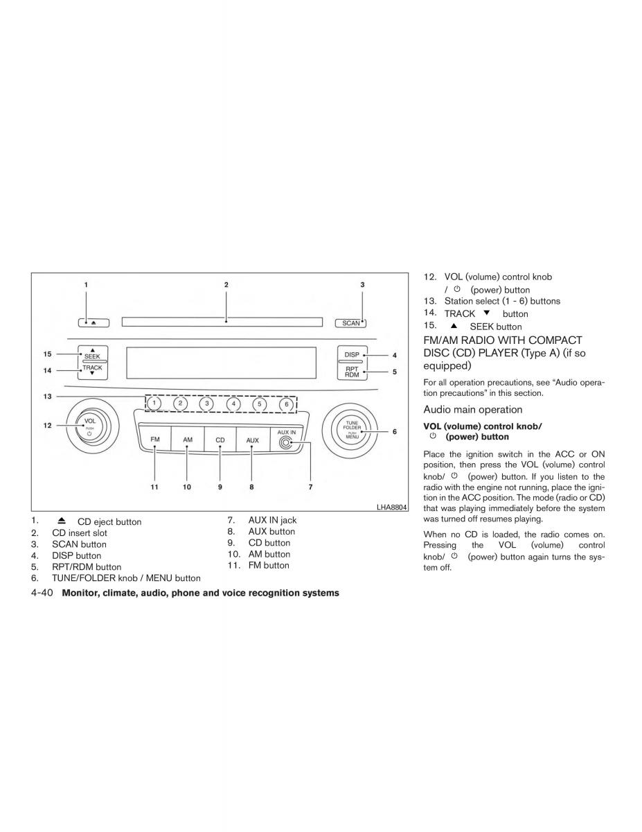 Nissan Note II 2 E12 owners manual / page 187