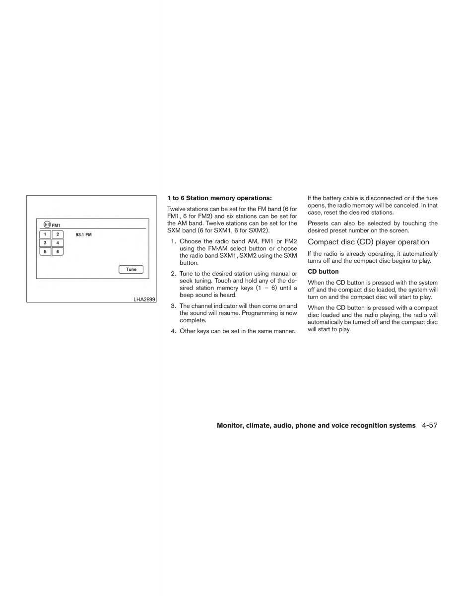 Nissan Note II 2 E12 owners manual / page 204