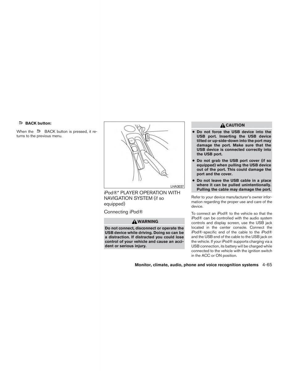 Nissan Note II 2 E12 owners manual / page 212