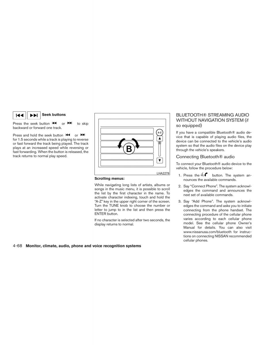 Nissan Note II 2 E12 owners manual / page 215