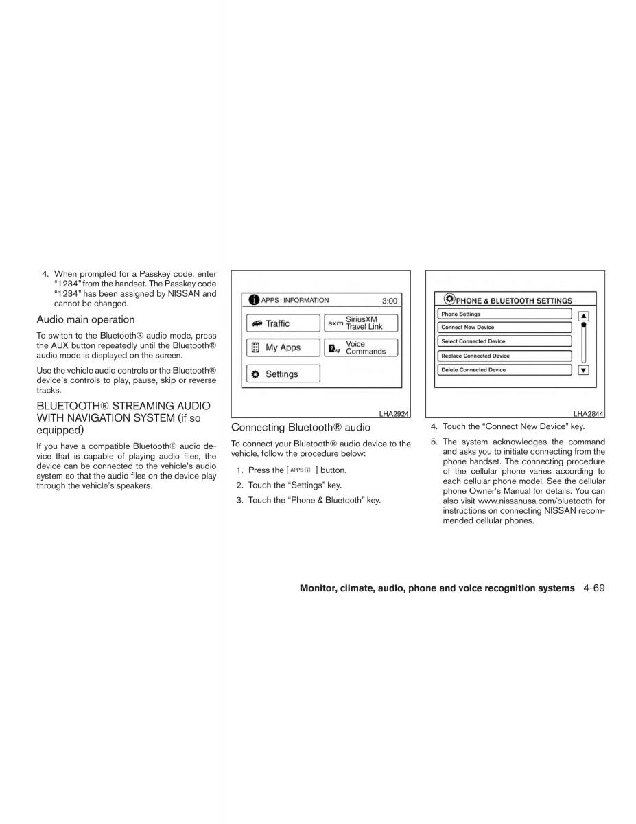 Nissan Note II 2 E12 owners manual / page 216