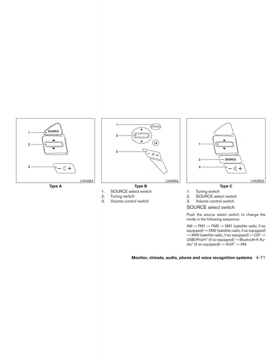 Nissan Note II 2 E12 owners manual / page 218