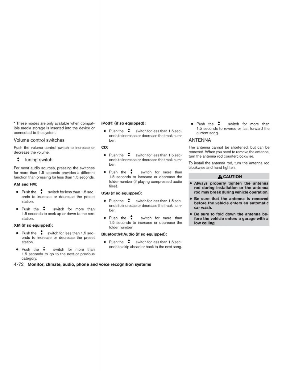 Nissan Note II 2 E12 owners manual / page 219