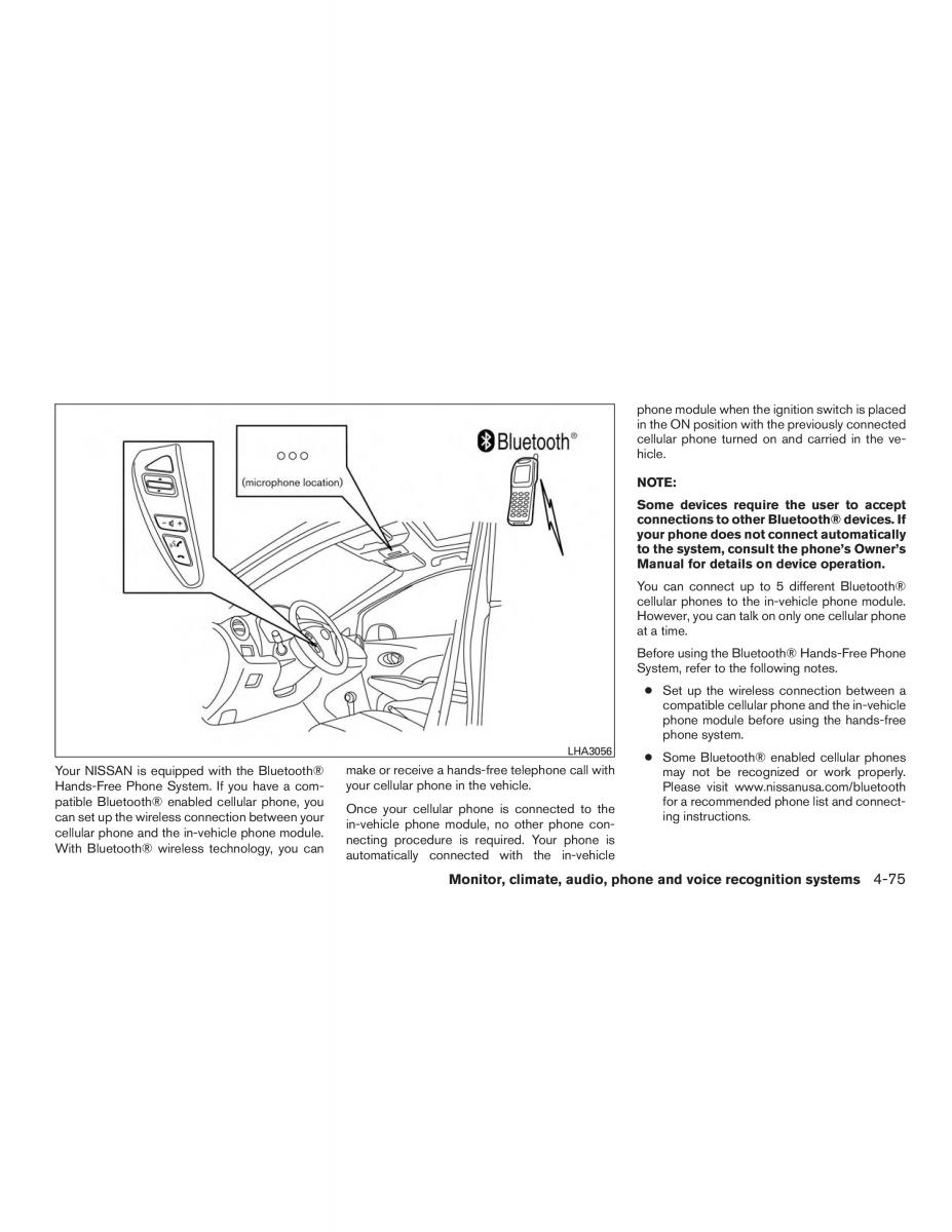 Nissan Note II 2 E12 owners manual / page 222