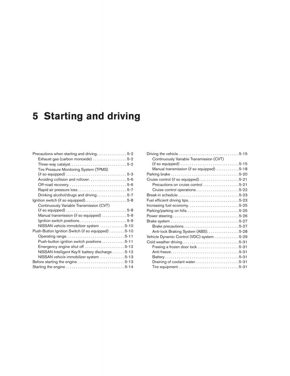 Nissan Note II 2 E12 owners manual / page 249