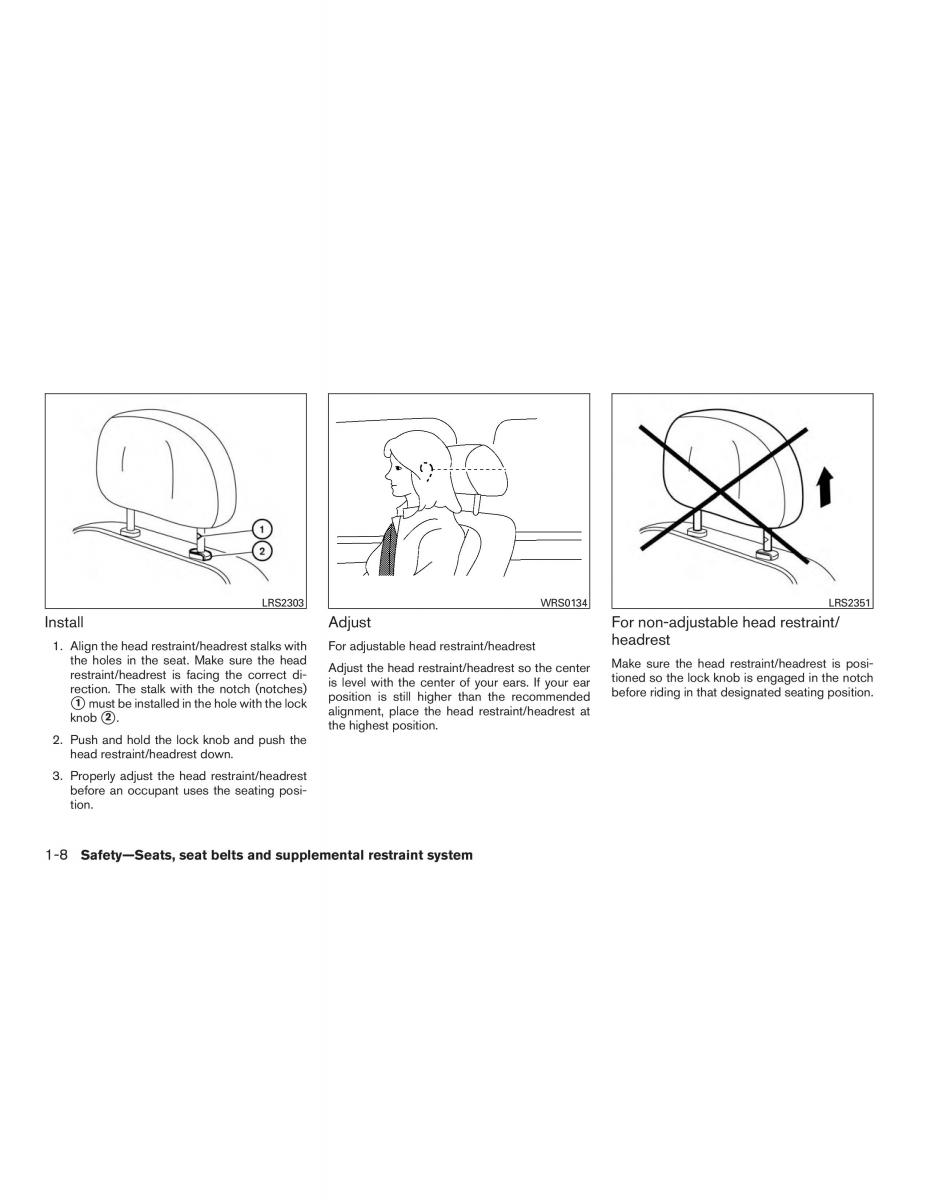 Nissan Note II 2 E12 owners manual / page 25