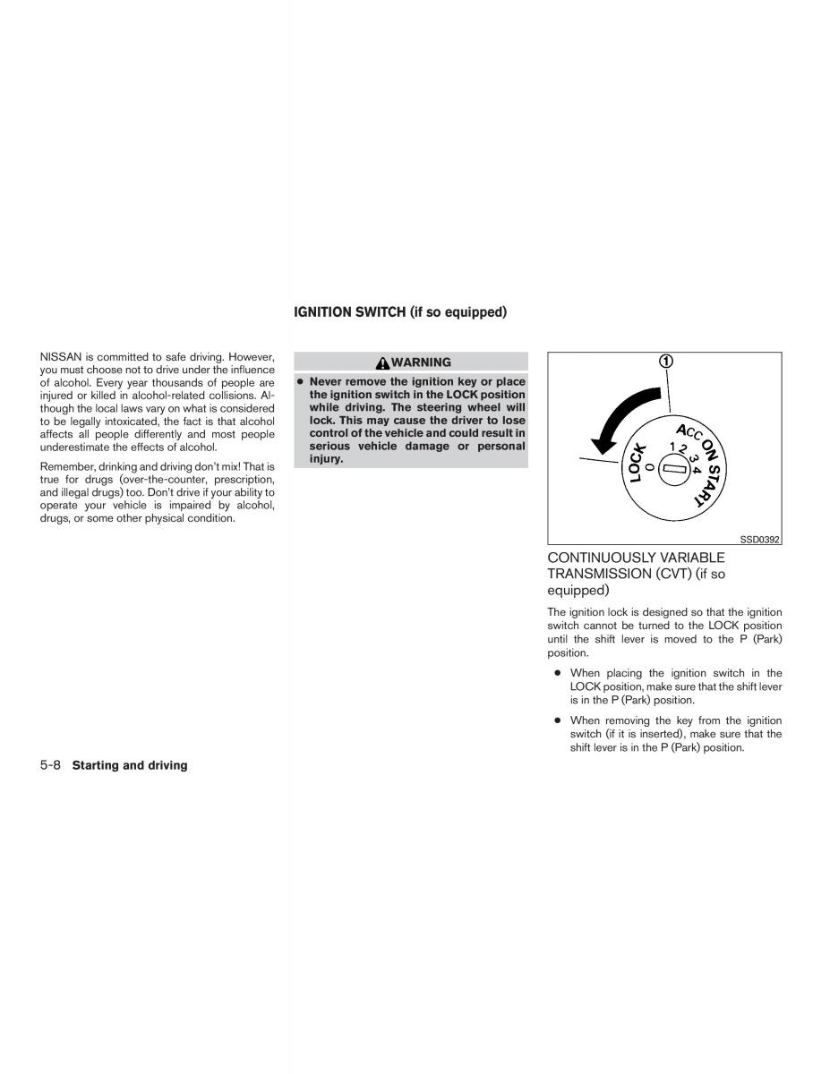 Nissan Note II 2 E12 owners manual / page 257