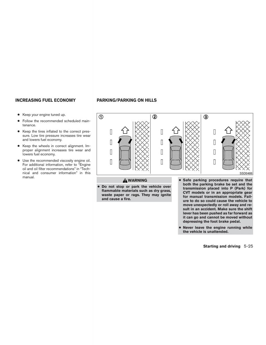 Nissan Note II 2 E12 owners manual / page 274