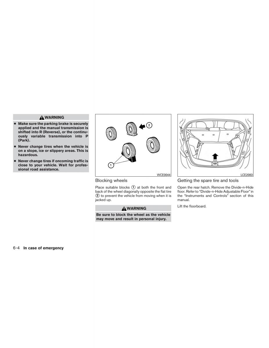 Nissan Note II 2 E12 owners manual / page 285