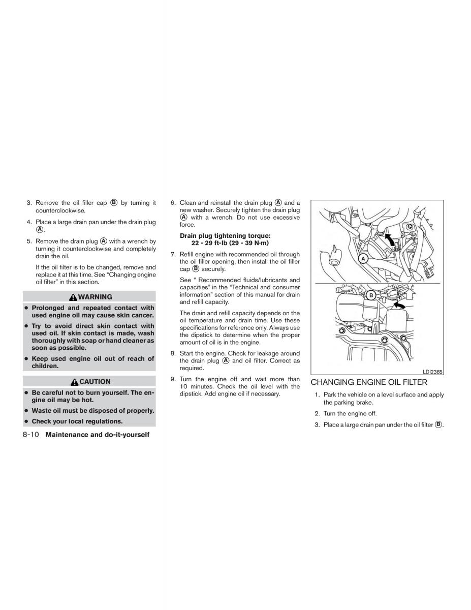 Nissan Note II 2 E12 owners manual / page 315