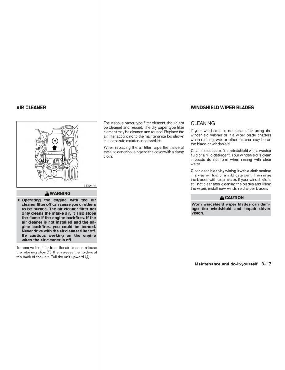 Nissan Note II 2 E12 owners manual / page 322