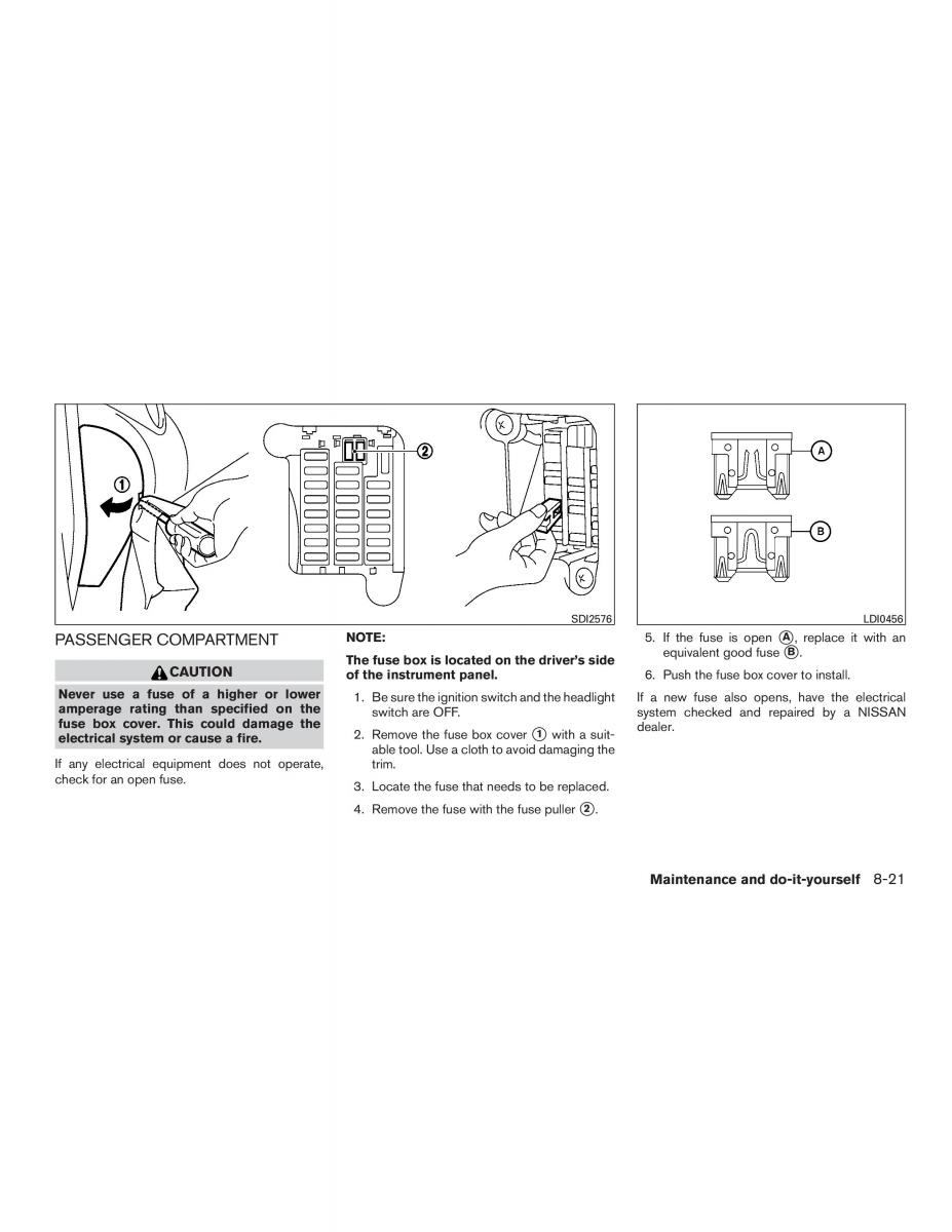 Nissan Note II 2 E12 owners manual / page 326