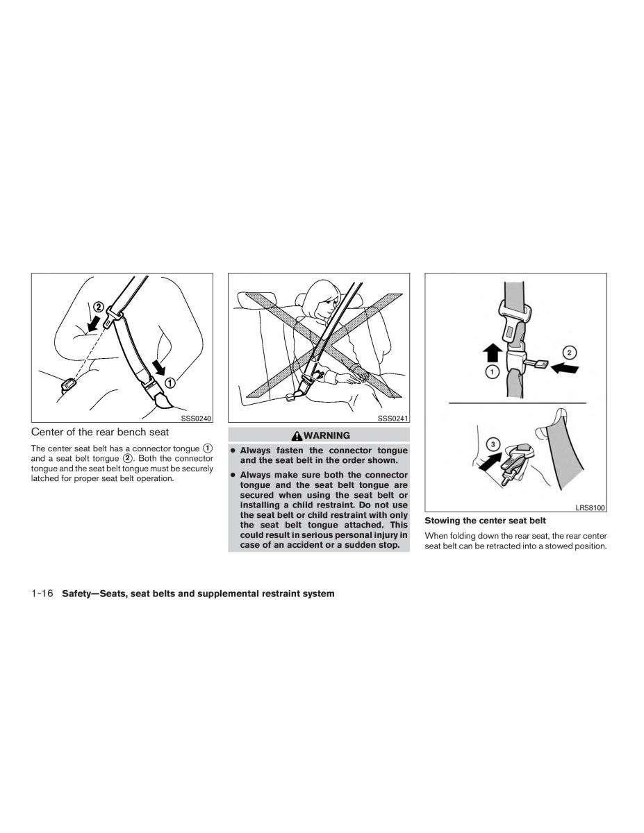 Nissan Note II 2 E12 owners manual / page 33