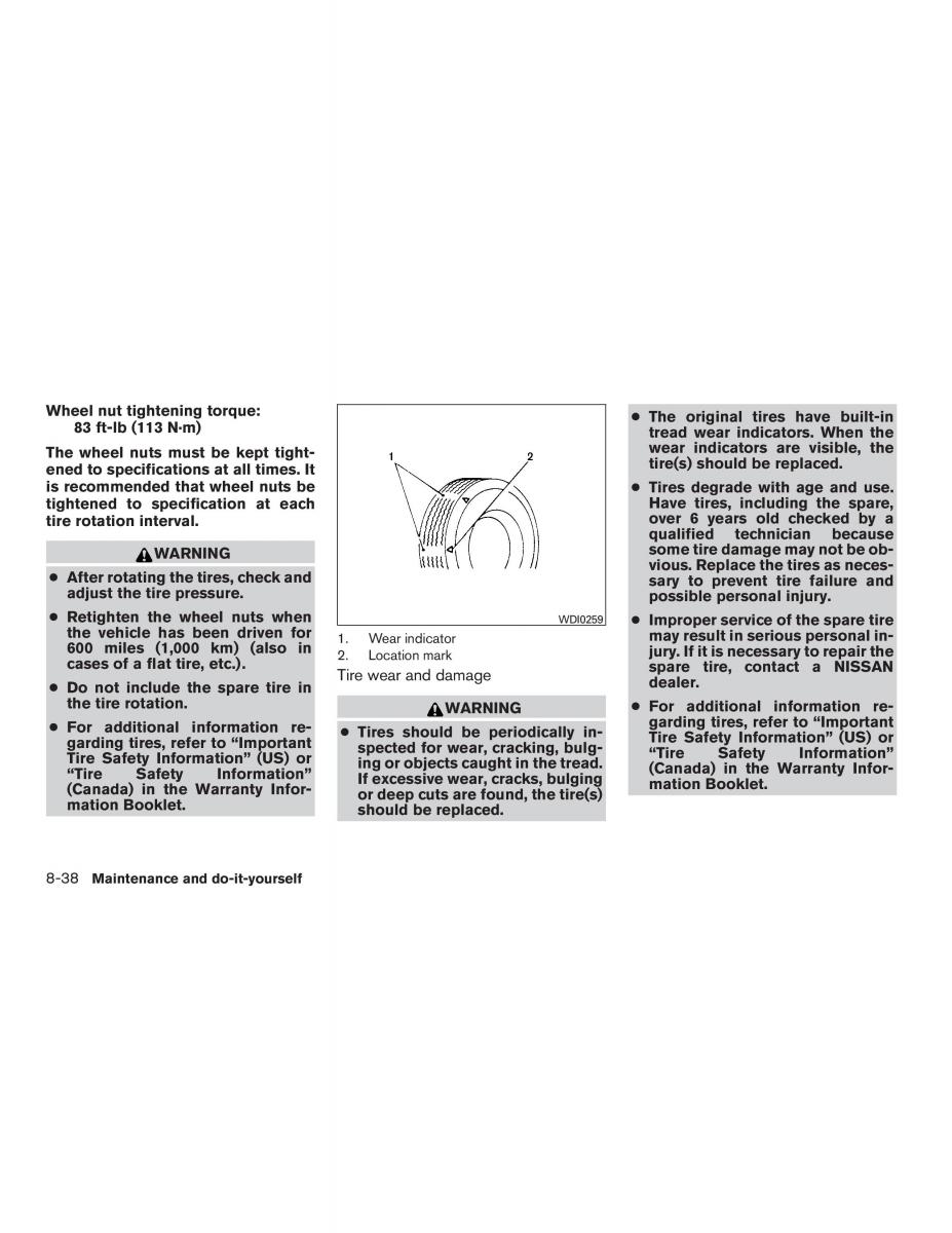 Nissan Note II 2 E12 owners manual / page 343