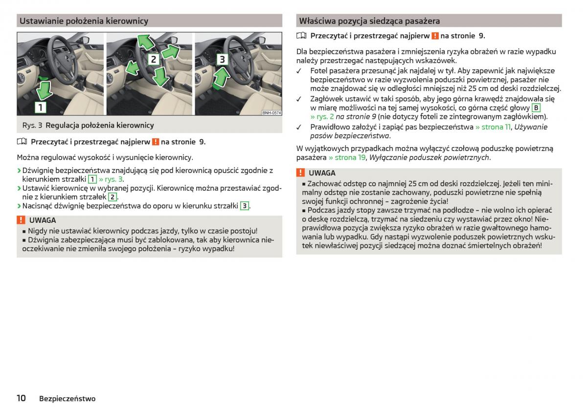 Skoda Rapid instrukcja obslugi / page 12