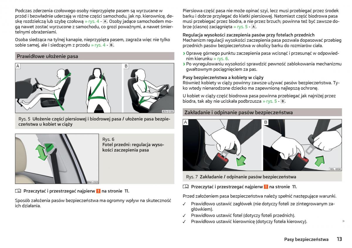 Skoda Rapid instrukcja obslugi / page 15