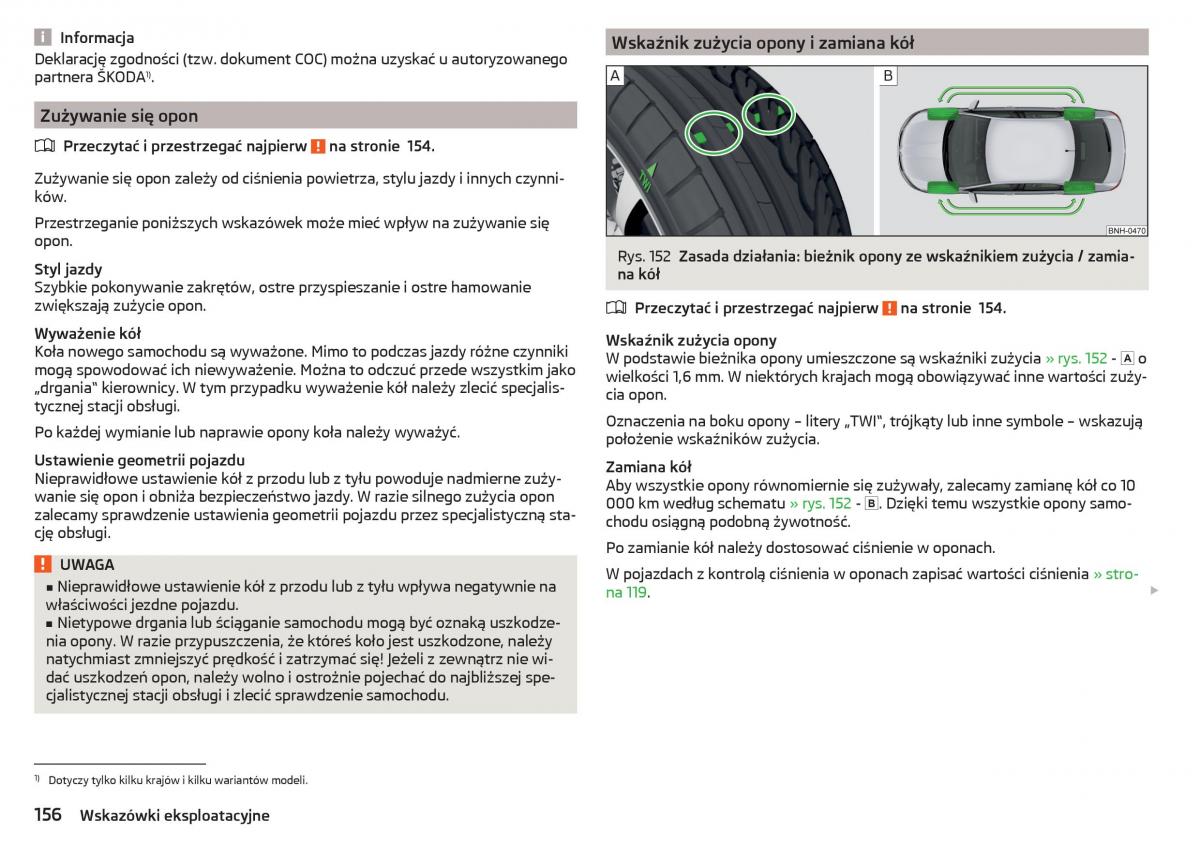 Skoda Rapid instrukcja obslugi / page 158