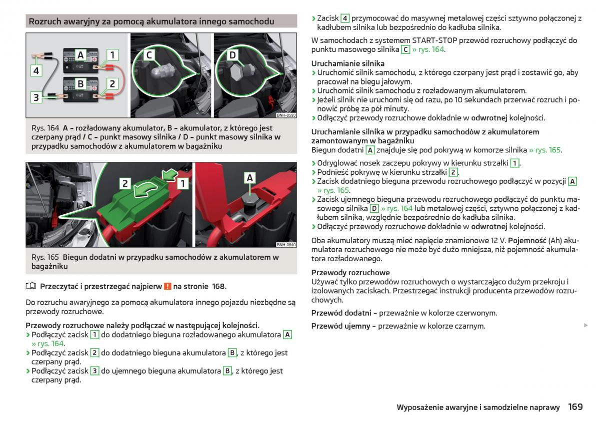 Skoda Rapid instrukcja obslugi / page 171