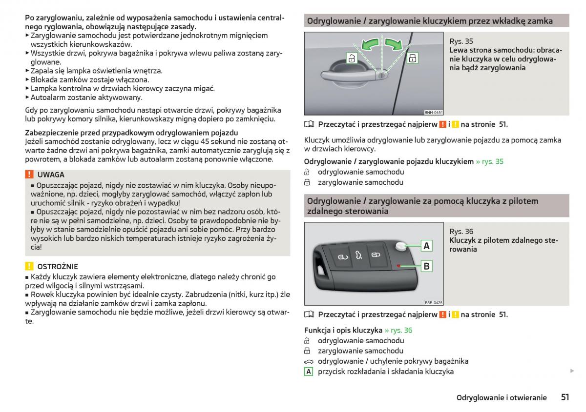 Skoda Rapid instrukcja obslugi / page 53