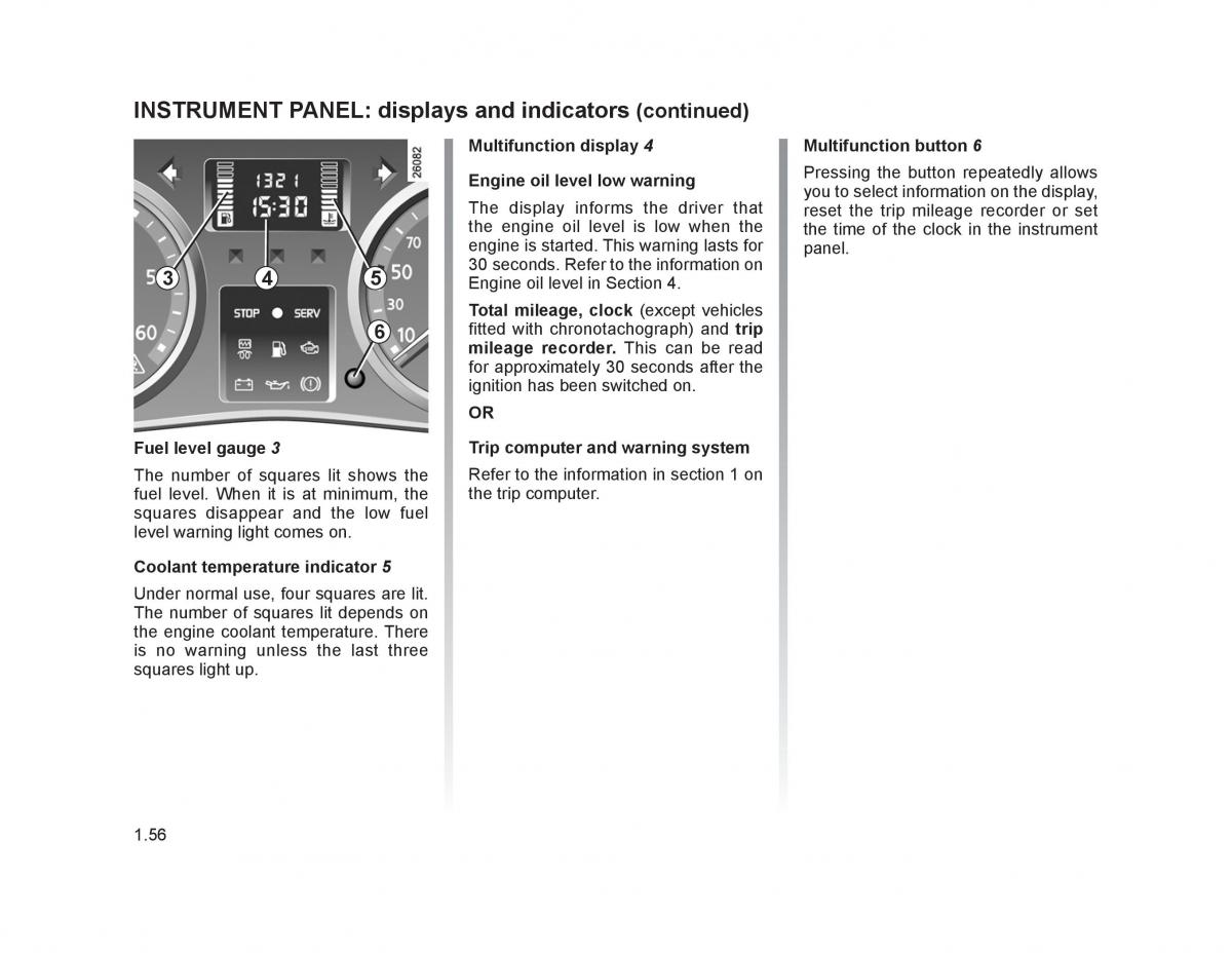 Renault Trafic II 2 owners manual / page 61