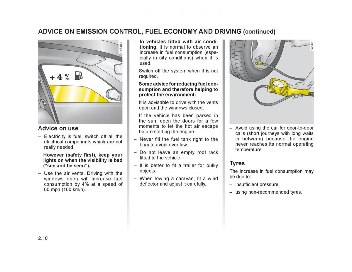 Renault Trafic II 2 owners manual / page 87