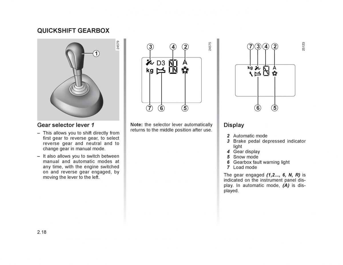 Renault Trafic II 2 owners manual / page 95