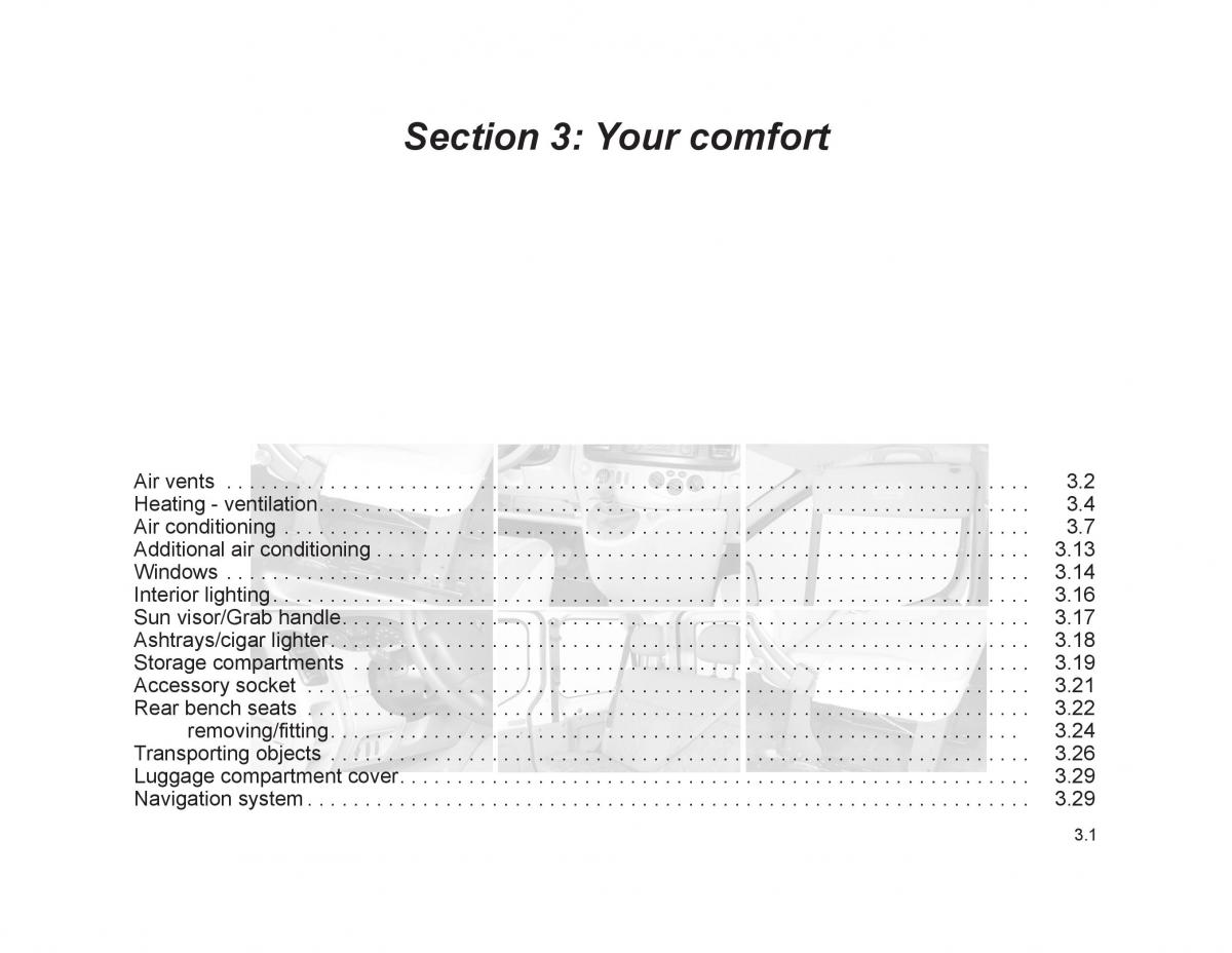 Renault Trafic II 2 owners manual / page 104