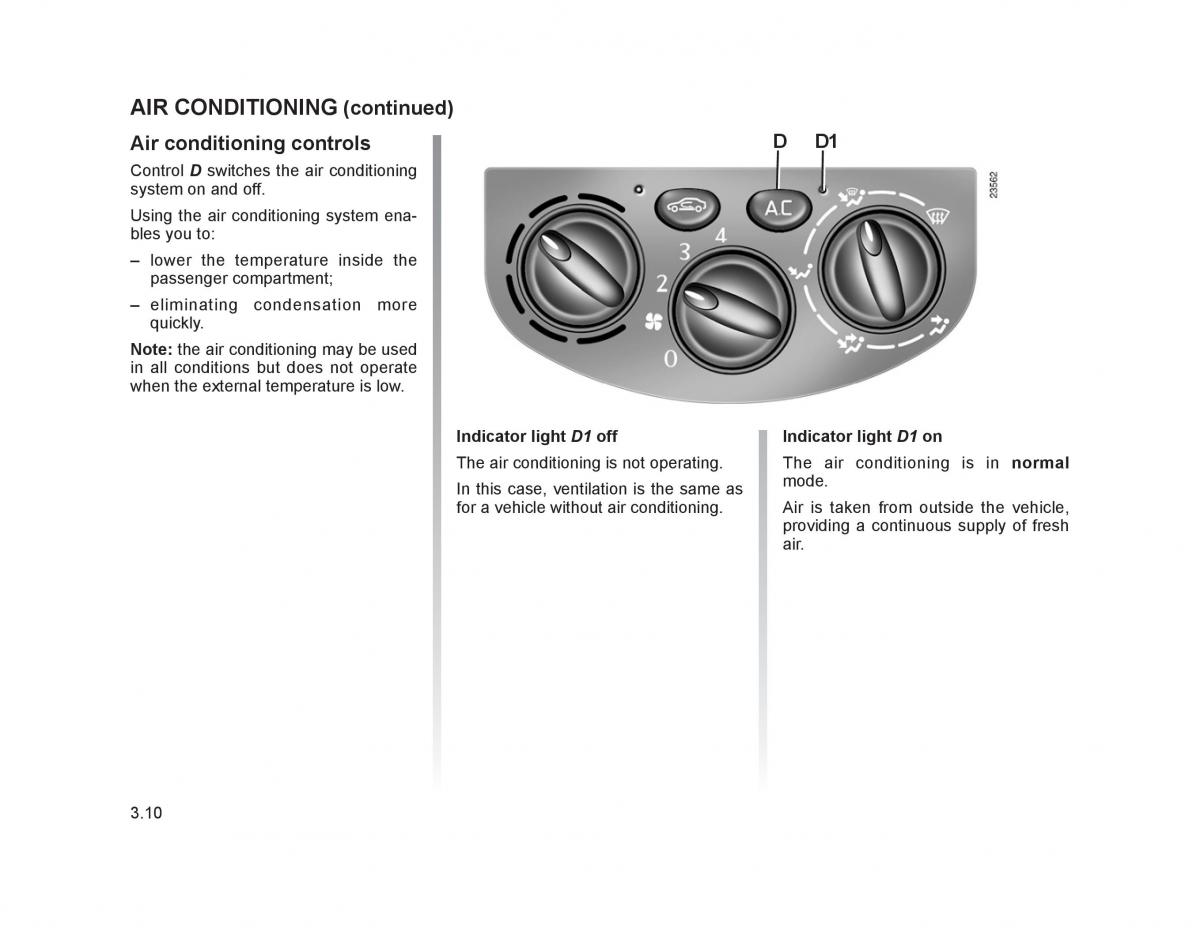 Renault Trafic II 2 owners manual / page 113