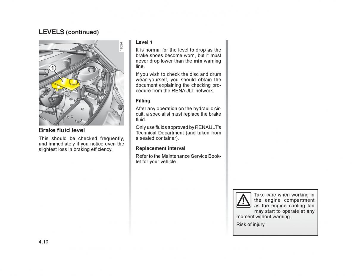 Renault Trafic II 2 owners manual / page 143