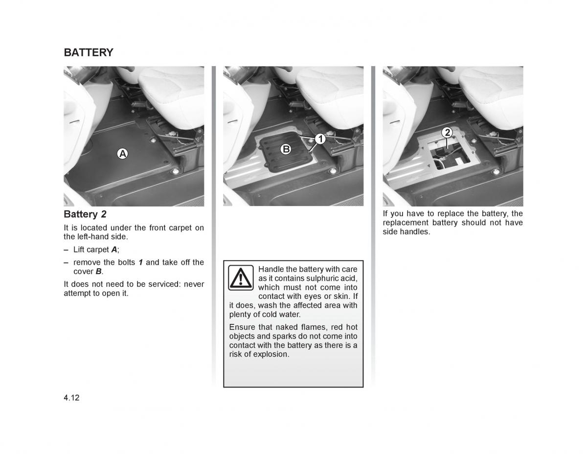 Renault Trafic II 2 owners manual / page 145