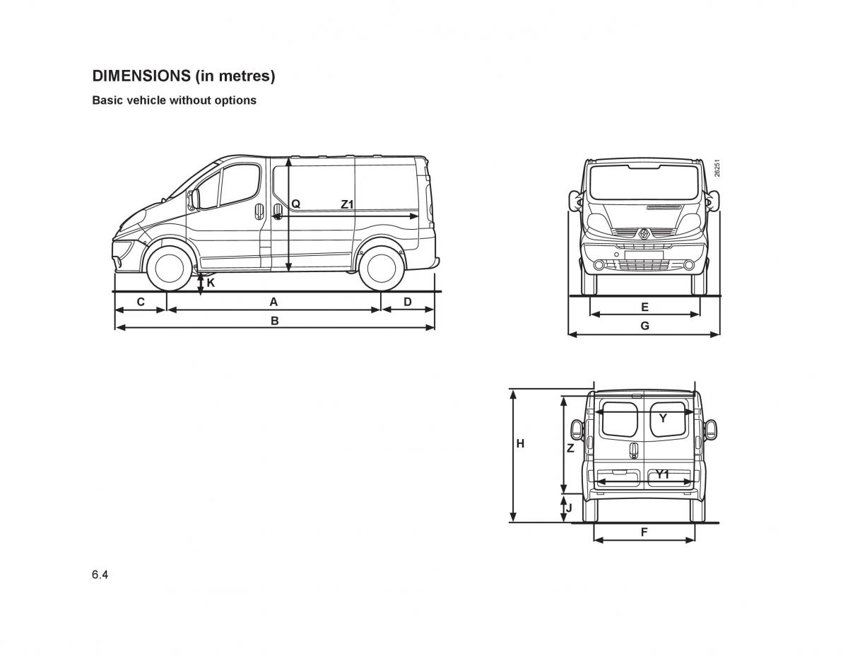 Renault Trafic II 2 owners manual / page 193