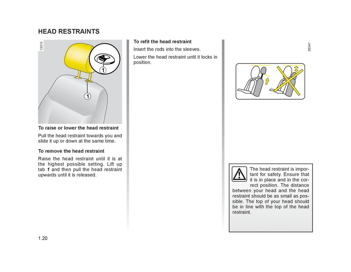 Renault Trafic II 2 owners manual / page 25