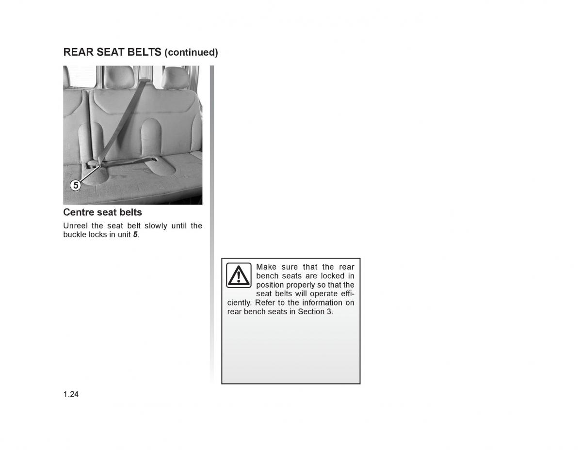 Renault Trafic II 2 owners manual / page 29