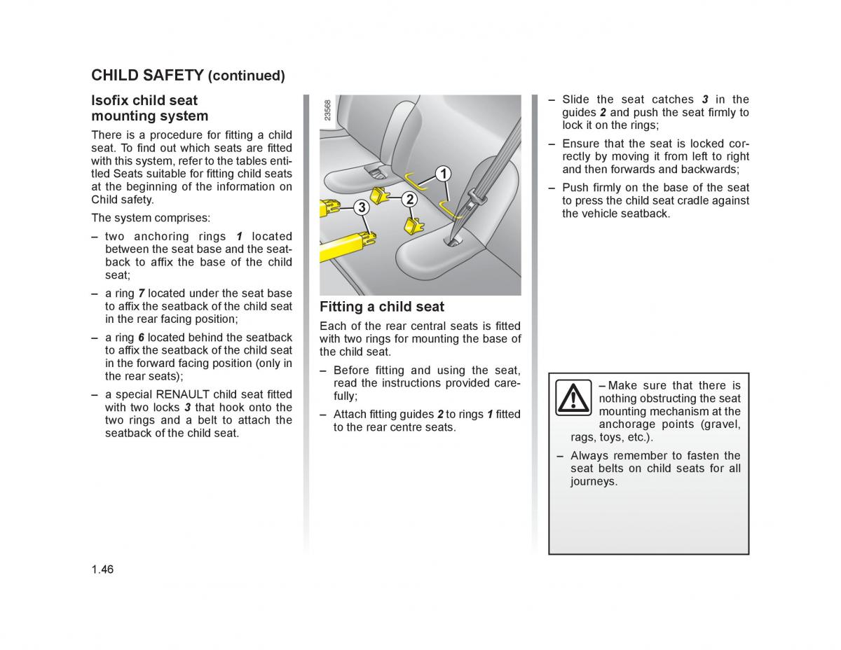 Renault Trafic II 2 owners manual / page 51