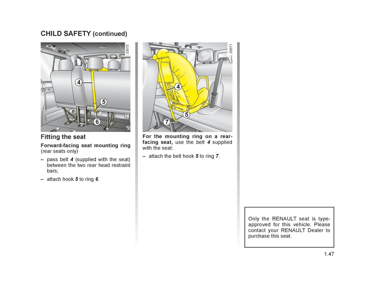 Renault Trafic II 2 owners manual / page 52