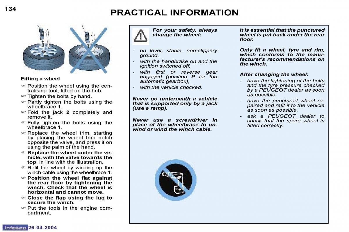 Peugeot 807 owners manual / page 30