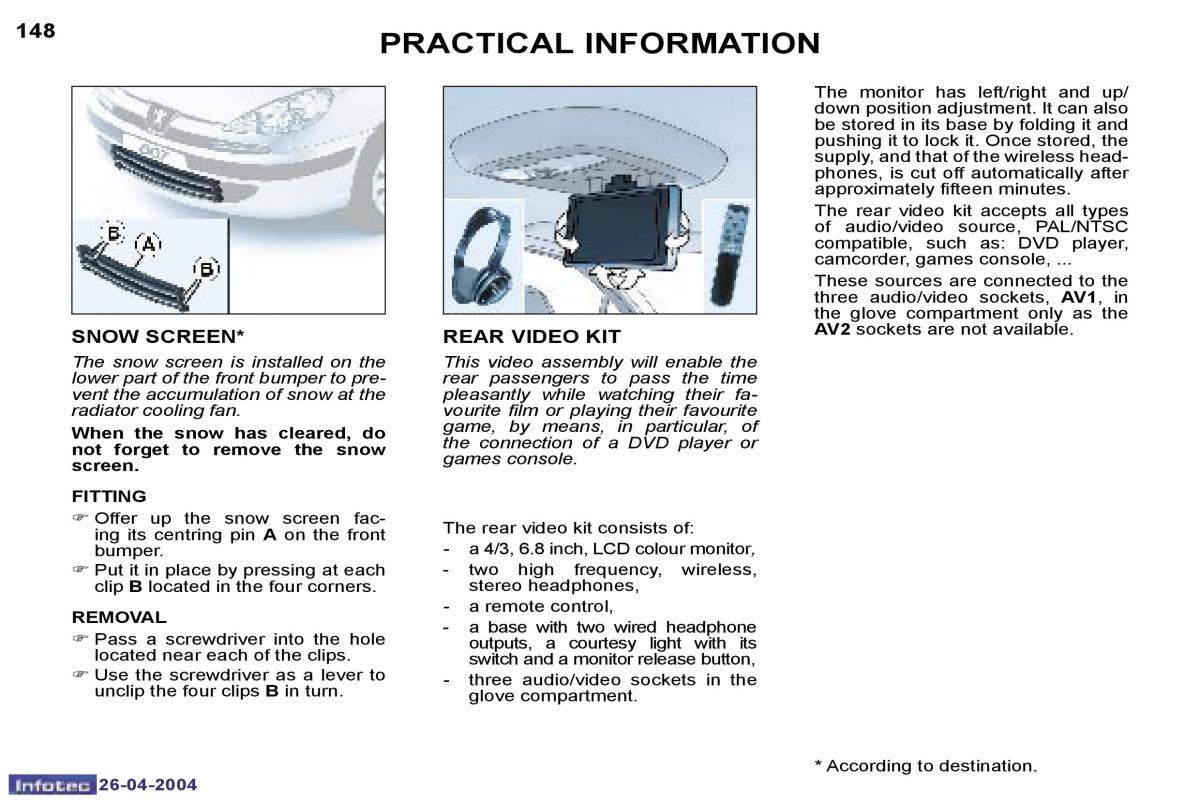 Peugeot 807 owners manual / page 37