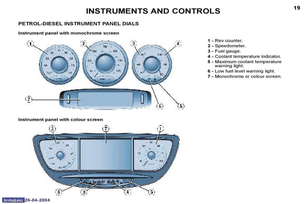 manual Peugeot 807 Peugeot 807 owners manual page 46 - pdf