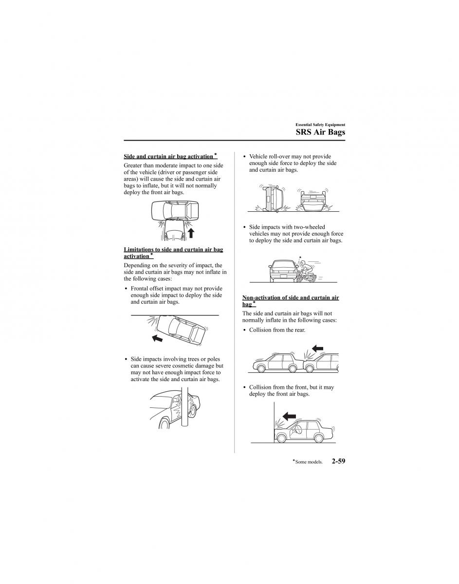 manual  Mazda 6 I 1 Atenza owners manual / page 73