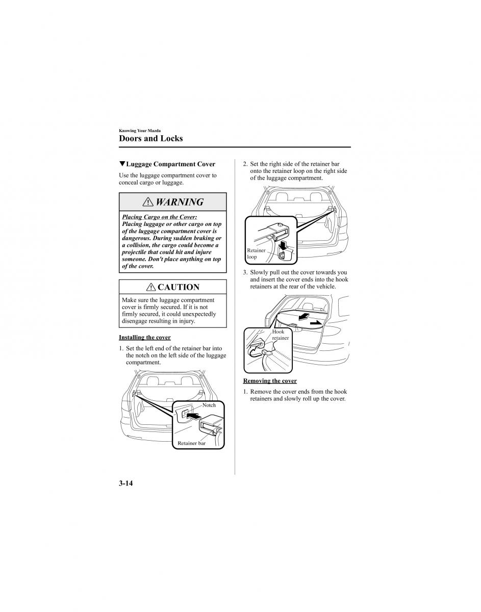 manual  Mazda 6 I 1 Atenza owners manual / page 90