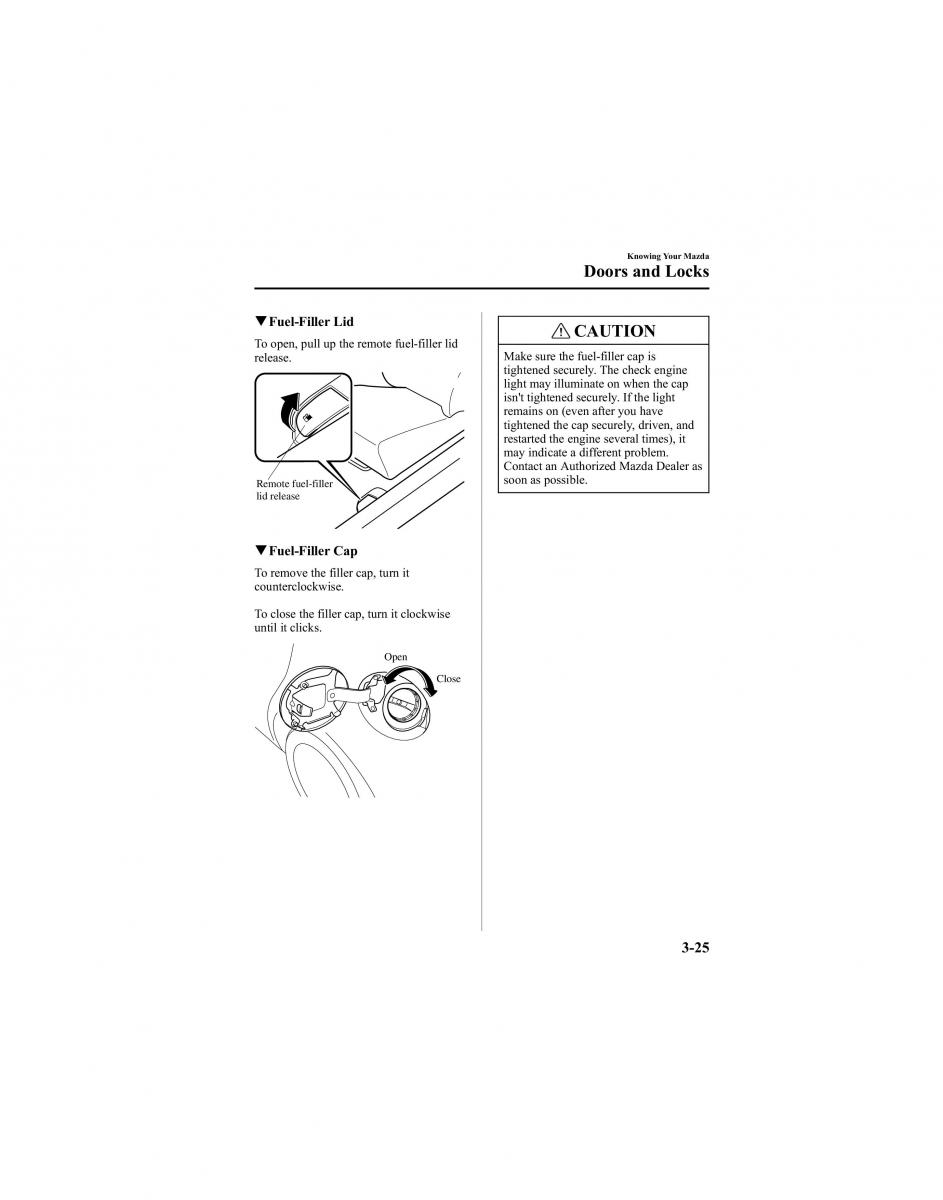 manual  Mazda 6 I 1 Atenza owners manual / page 101