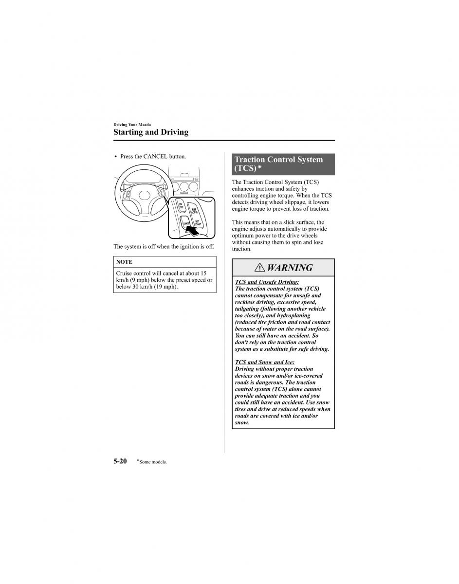 manual  Mazda 6 I 1 Atenza owners manual / page 144