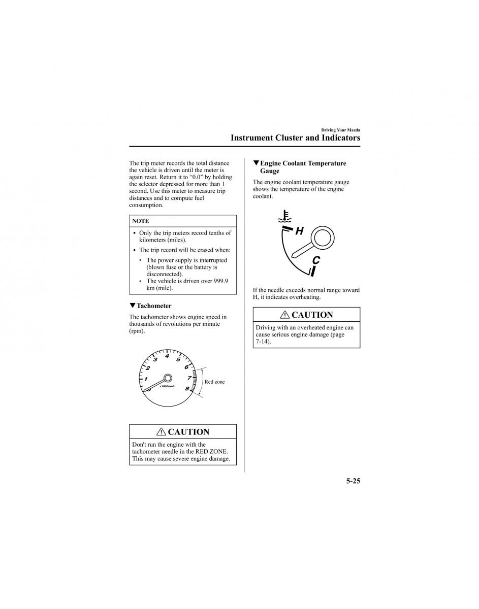 manual  Mazda 6 I 1 Atenza owners manual / page 149