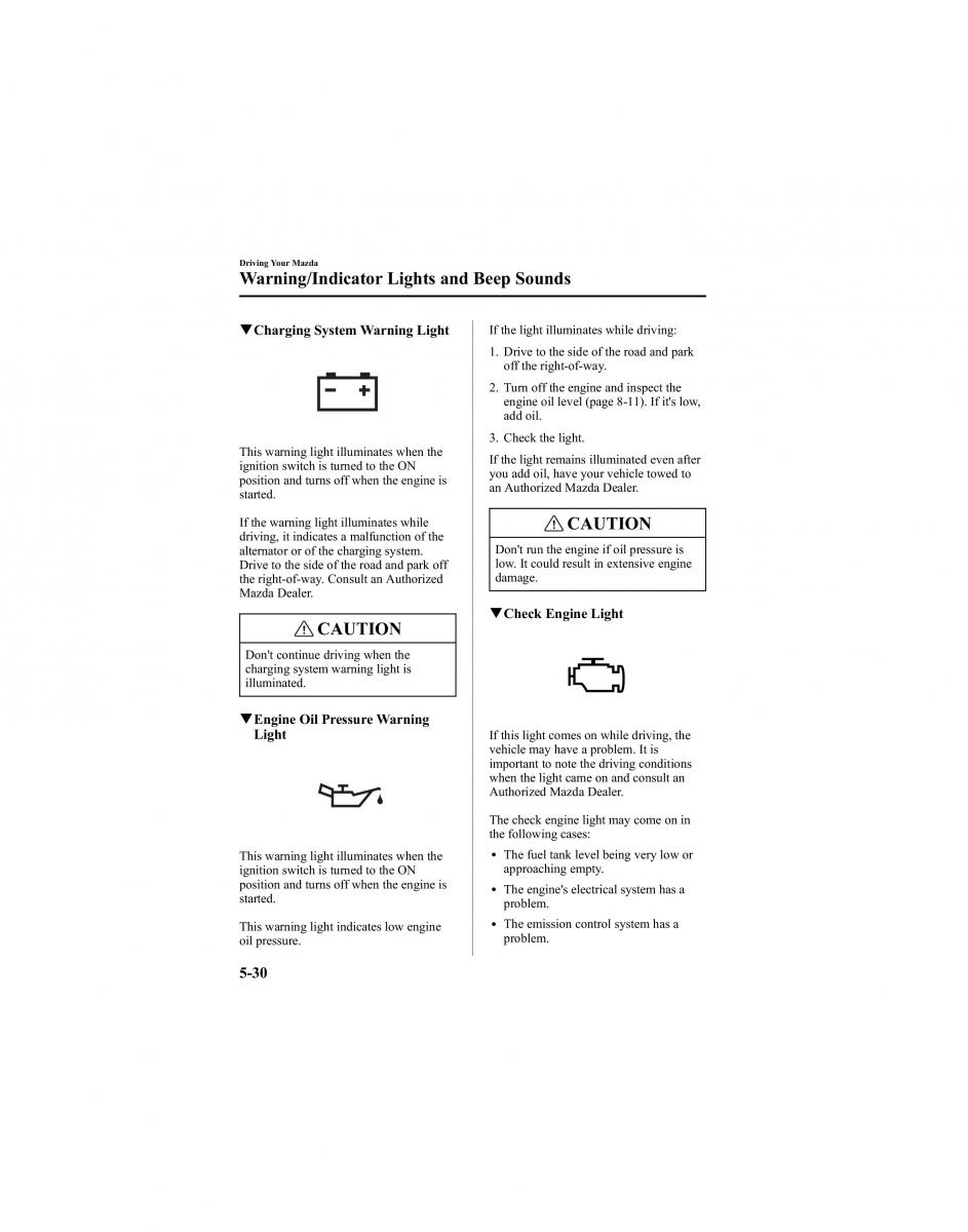 manual  Mazda 6 I 1 Atenza owners manual / page 154