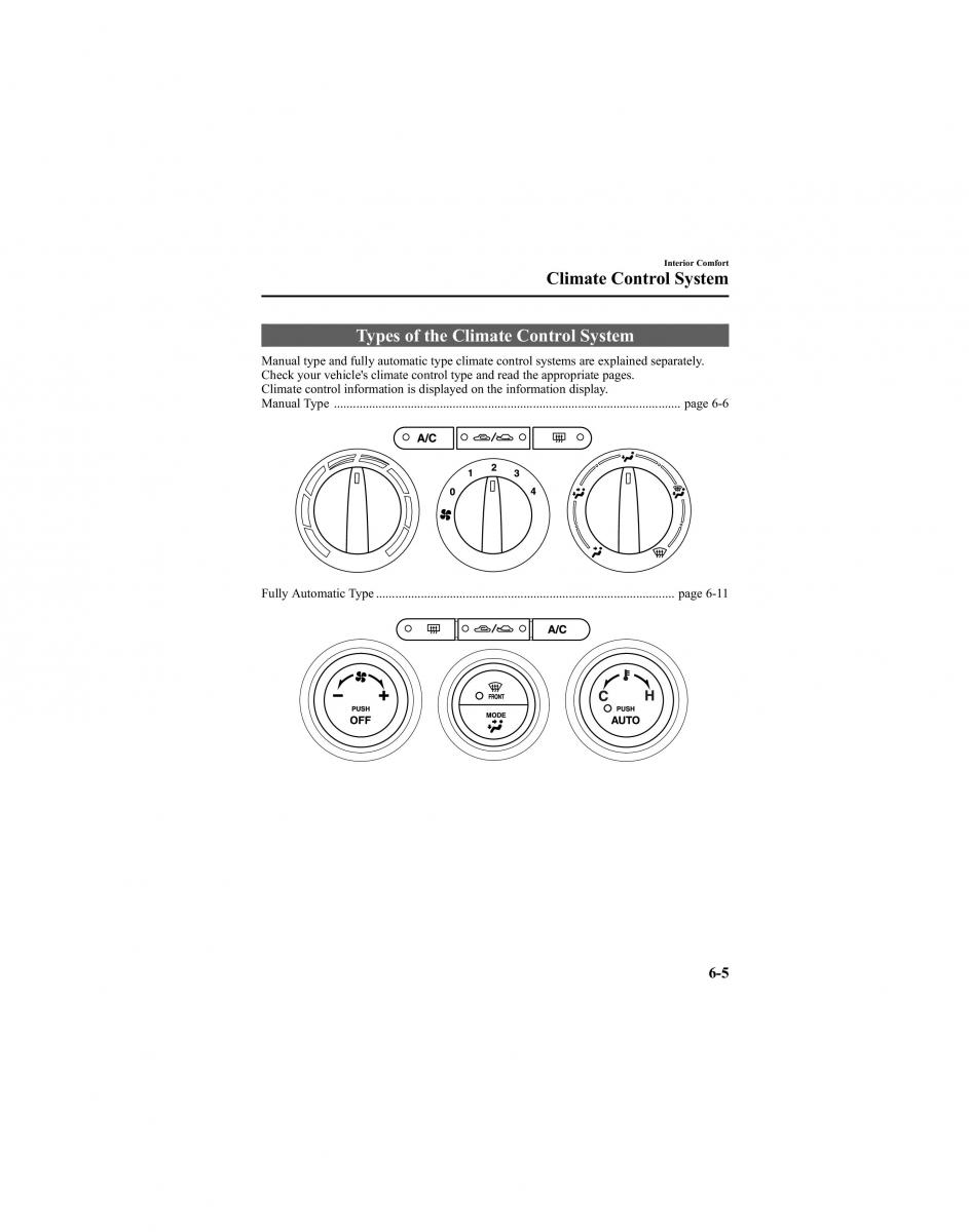 manual  Mazda 6 I 1 Atenza owners manual / page 177