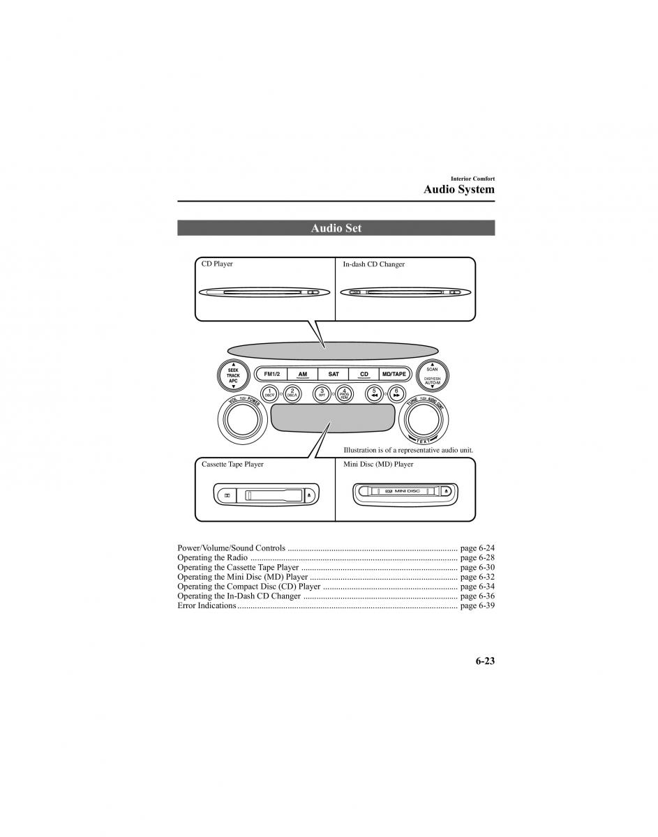 manual  Mazda 6 I 1 Atenza owners manual / page 195