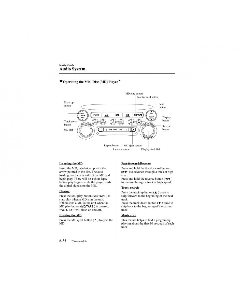 manual  Mazda 6 I 1 Atenza owners manual / page 204